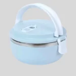 0.7L Stainless Steel Insulated Lunch Box with Handle – Leakproof & Portable