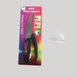 Sharp, durable stainless steel kitchen scissors for cutting poultry, meat, herbs, and vegetables. Ergonomic, non-slip handle – ideal for daily cooking tasks.
