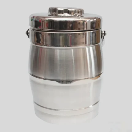 High-Quality Stainless Steel Insulated Tiffin Box – Multi-Tier Hot Food Container with Handle