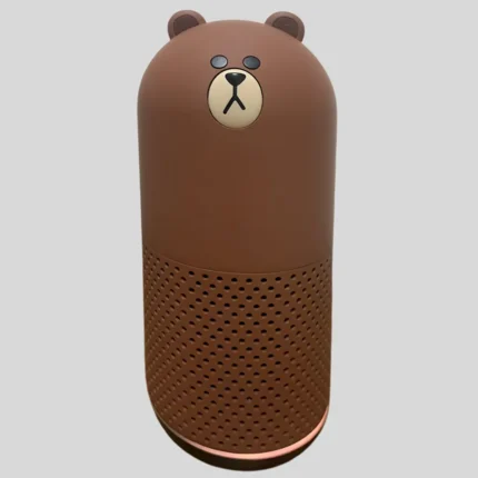 Cute Bear Design Bluetooth Speaker – Wireless Portable Mini Speaker for Kids & Adults
